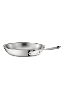 All-Clad D3 8-Inch Stainless Steel Fry Pan in Silver