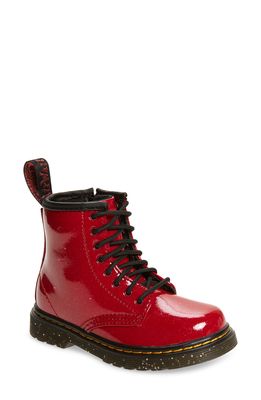 Dr. Martens 1460 Cosmic Glitter Boot in Bright Red