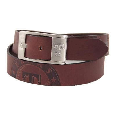 EAGLES WINGS Texas Rangers Brandish Leather Belt - Brown