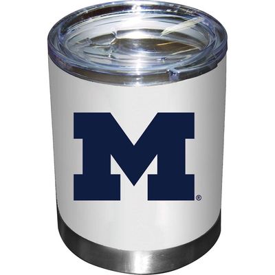 THE MEMORY COMPANY Michigan Wolverines 12oz. Team Lowball Tumbler in White