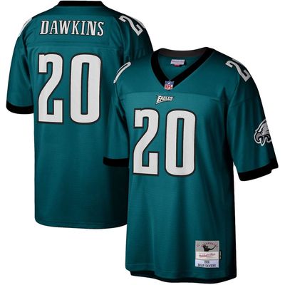 Men's Mitchell & Ness Brian Dawkins Midnight Green Philadelphia Eagles 1996 Legacy Replica Jersey