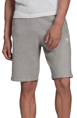 adidas Originals Essential Shorts in Medium Grey Heather