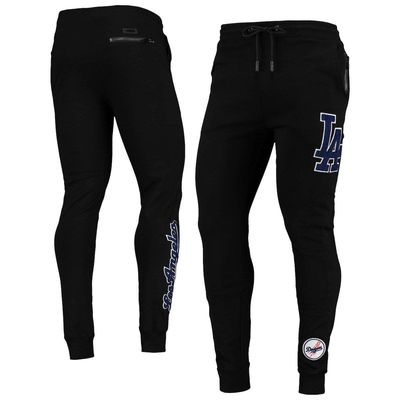 Men's Pro Standard Black Los Angeles Dodgers Logo Jogger Pants