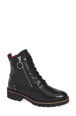 PIKOLINOS Vicar Boot in Black Leather