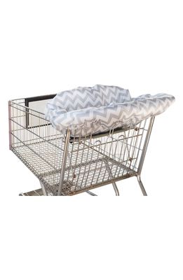 Itzy Ritzy Shopping Cart/Highchair Cover in Grey Chevron