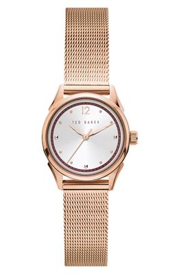 Ted Baker London Luchiaa Mesh Strap Watch