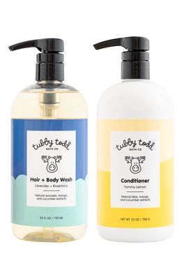 Tubby Todd Bath Co. The Tubby Hair Duo in Lavender And Rosemary/lemon