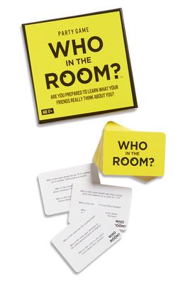 HYGGE GAMES Who in the Room Game in Yellow