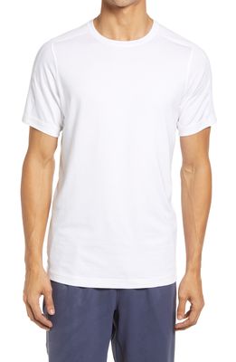 Mack Weldon 18-Hour Jersey Crewneck T-Shirt in Bright White