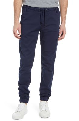 DUER No Sweat Slim Fit Performance Jogger Pants in Ink Blue