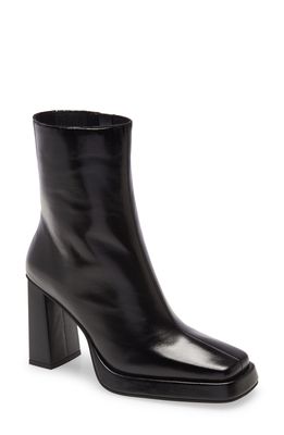 Jeffrey Campbell Maximal Bootie in Black Leather