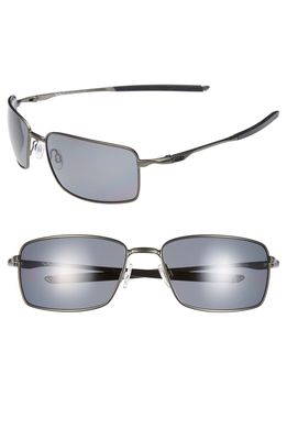 Oakley 60mm Polarized Sunglasses in Cement