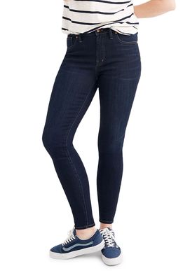 Madewell 9-Inch High Rise Skinny Jeans in Larkspur