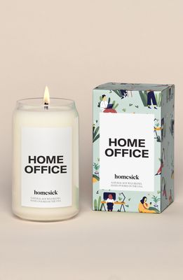 homesick Home Office Candle in White