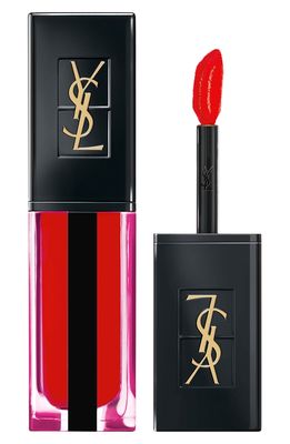 Yves Saint Laurent Vernis a Levres Water Stain Lip Stain in 618 Wet Vermillion