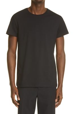 Jil Sander Cotton T-Shirt in Black