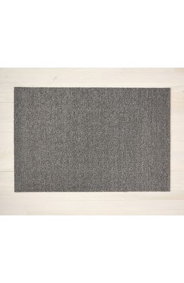 Chilewich Heathered Indoor/Outdoor Utility Mat in Fog