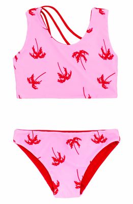 Feather 4 Arrow Kids' Summer Sun Reversible Two-Piece Swimsuit in Skp