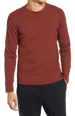 AG Canon Solid Long Sleeve T-Shirt in Dark Hibiscus