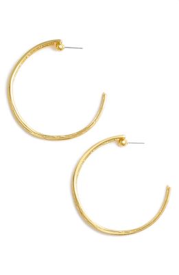 Karine Sultan Angelique Hoop Earrings in Gold