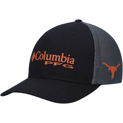 Men's Columbia Black/Gray Texas Longhorns Collegiate Snapback Hat