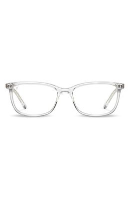 Vincero Camden 53mm Optical Glasses in Clear/Clear