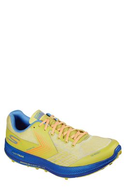 SKECHERS GOrun Razor Trail Running Sneaker in Yellow/Blue