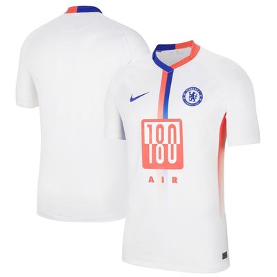 Youth Nike White Chelsea 2020/21 Fourth Stadium Air Max Replica Jersey