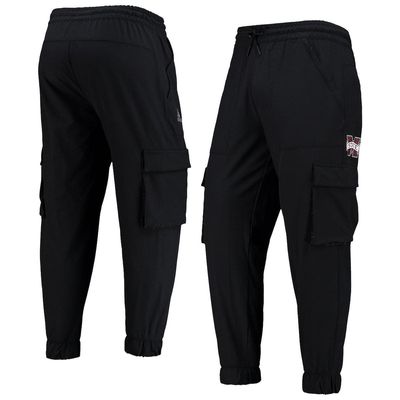 Men's adidas Black Mississippi State Bulldogs Playoff Pack Warmup Pants