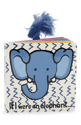 Jellycat 'If I Were an Elephant' Board Book in Ivory