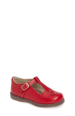 Footmates Sherry Mary Jane in Apple Red