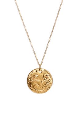 Alighieri Lion Pendant Necklace in Gold