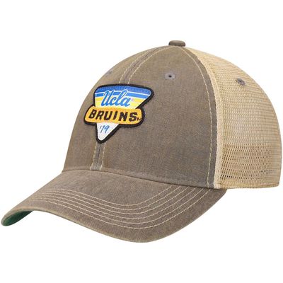 LEGACY ATHLETIC Men's Gray UCLA Bruins Legacy Point Old Favorite Trucker Snapback Hat