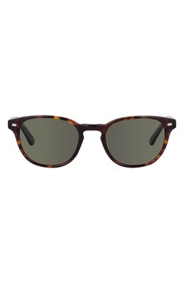Christopher Cloos 49mm Mala Polarized Square Sunglasses in Espresso/Black
