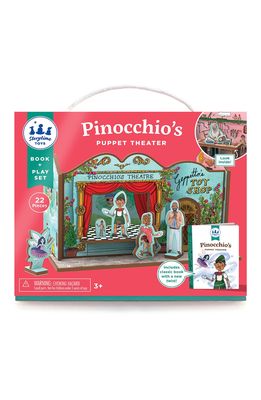 Storytime Pinocchio's Puppet Theater Book & Play Set in Multi