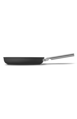 smeg 12-Inch Nonstick Frying Pan in Matte Black