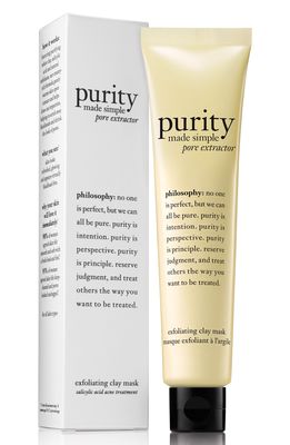 philosophy purity made simple pore extractor mask