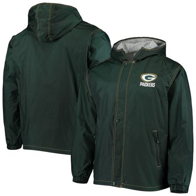 Men's Dunbrooke Green Green Bay Packers Logo Legacy Stadium Full-Zip Jacket