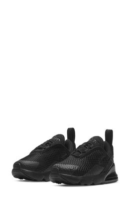 Nike Air Max 270 Sneaker in Black/Black
