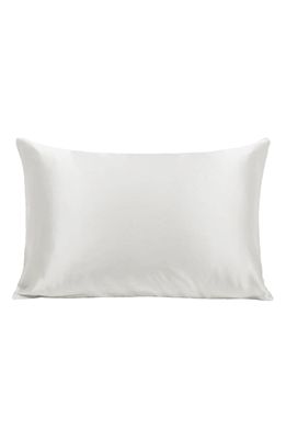NIGHT Eco Satin Pillowcase in White