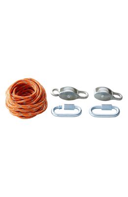 HABA Terra Kids Block & Tackle Play Set in Orange And Silver