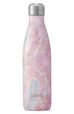S'Well 17-Ounce Insulated Stainless Steel Water Bottle in Geode Rose