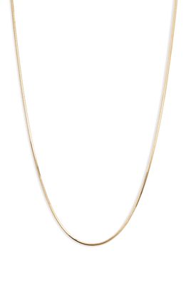 Argento Vivo Sterling Silver Argento Vivo Tuscany Chain Necklace in Gold
