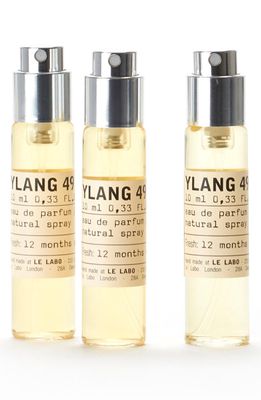 Le Labo Ylang 49 Eau de Parfum Travel Tube Refill Trio