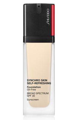 Shiseido Synchro Skin Self-Refreshing Liquid Foundation in 110 Alabaster