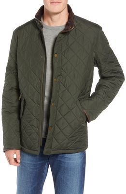 Barbour 'Powell' Regular Fit Quilted Jacket in Sage
