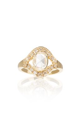 Sethi Couture Chandra Diamond Ring in Yellow