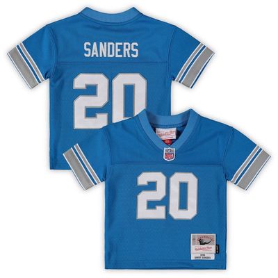 Infant Mitchell & Ness Barry Sanders Blue Detroit Lions 1996 Retired Legacy Jersey