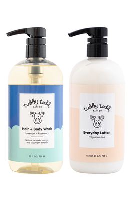 Tubby Todd Bath Co. The Wash & Lotion Bundle in Lavender Rosemary/fragrance Fr