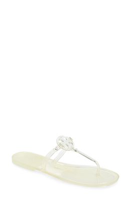 Tory Burch Mini Miller Jelly Thong Sandal in Clear